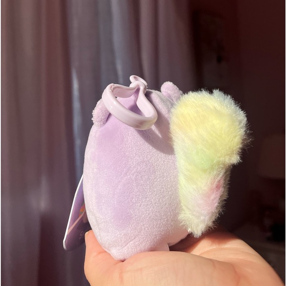 ( Number 5 ) 3.5” Sidney the Squirrel Squishmallow Clip NWT - Picture 3 of 5